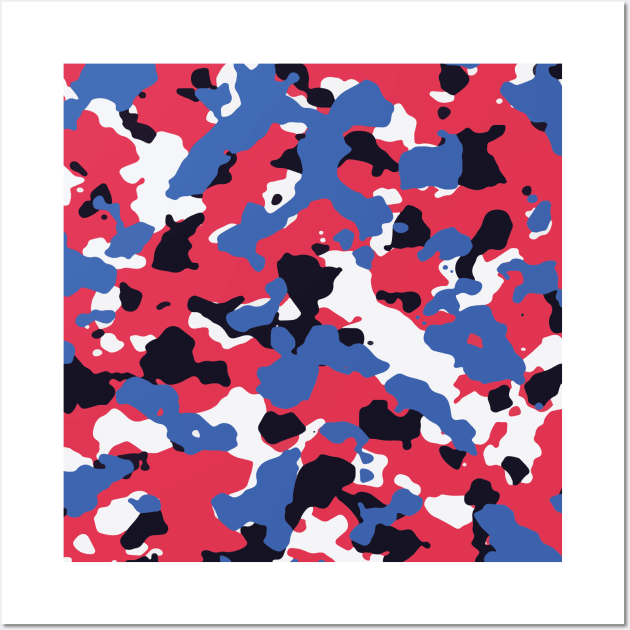 Camo Pattern Wall Art by Sunil Belidon